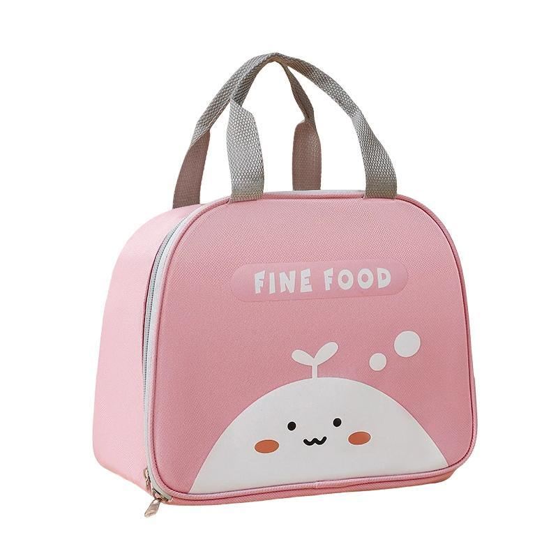 Reusable Cartoon Lunch Bag 4Colors 1PCS