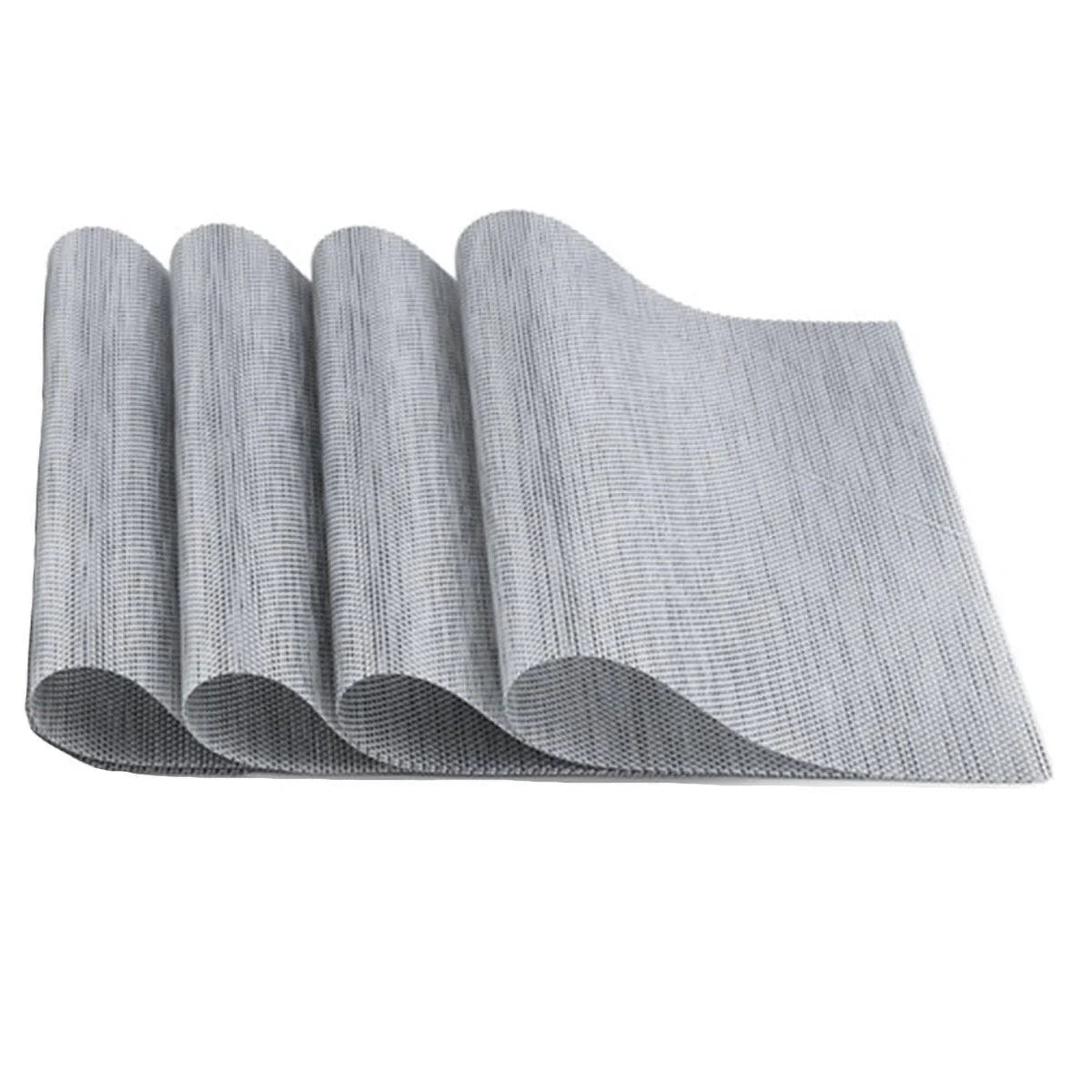 PVC Braided Non Slip Placemats  4PCS