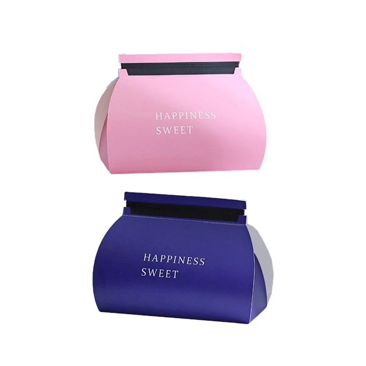 Food-Grade Paperboard Stylish Cake and Mousse Pastry Boxes 10pcs