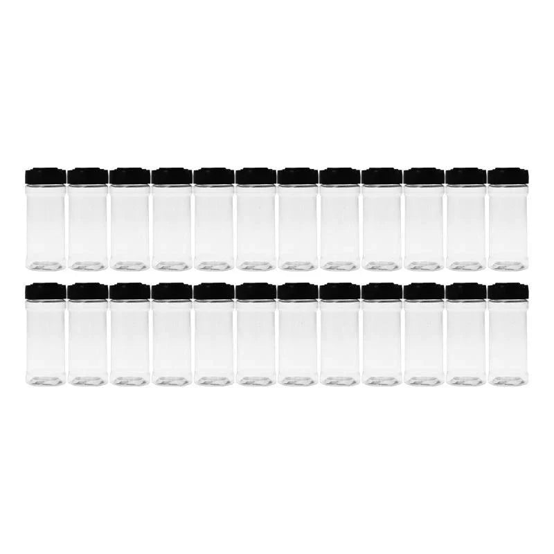 Plastic Spice Bottles 48PCS