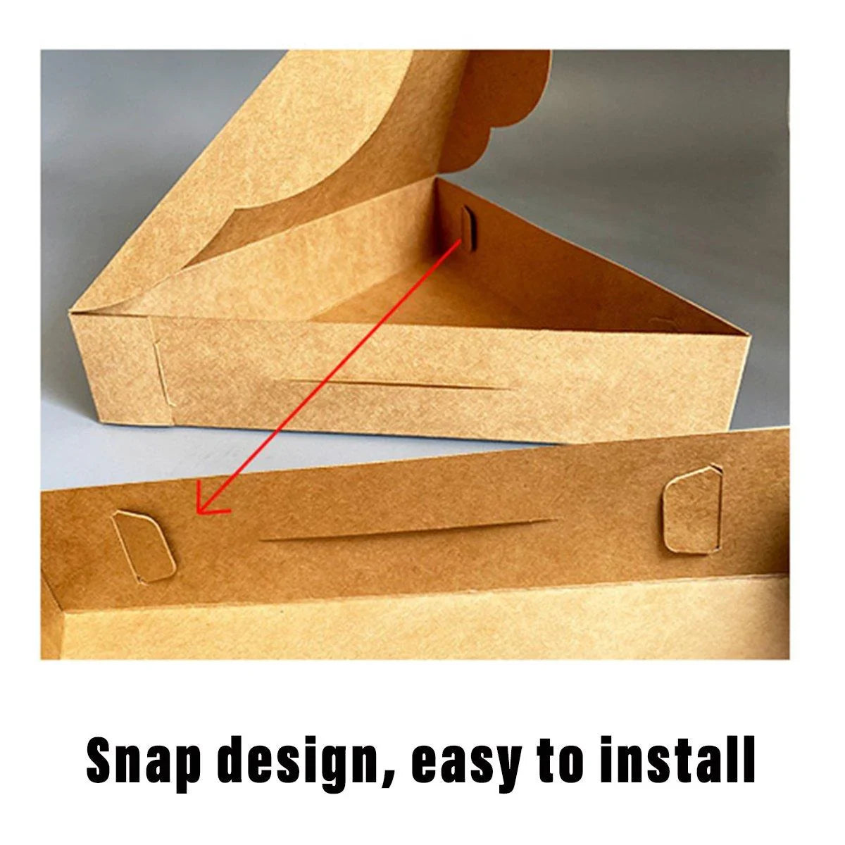 Triangle Pizza Boxes 100PCS