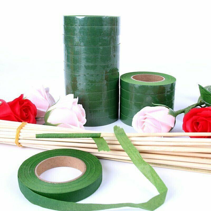 2 PCS Wedding Florist Craft Stem Wrap Floral Paper Tape Lenght 240CM