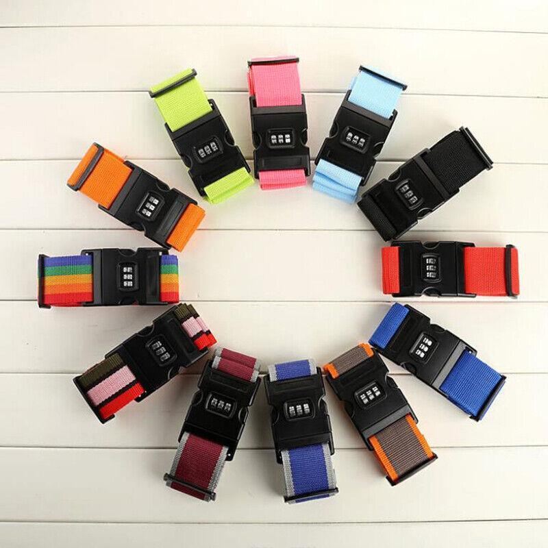 Luggage Strap Nylon Packing Belt 12Colours 1CS