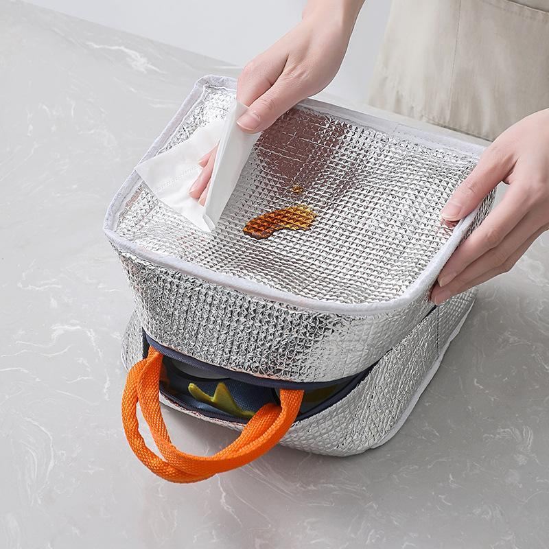 Portable Insulated Thermal Cooler Lunch Box 8Styles 1PC