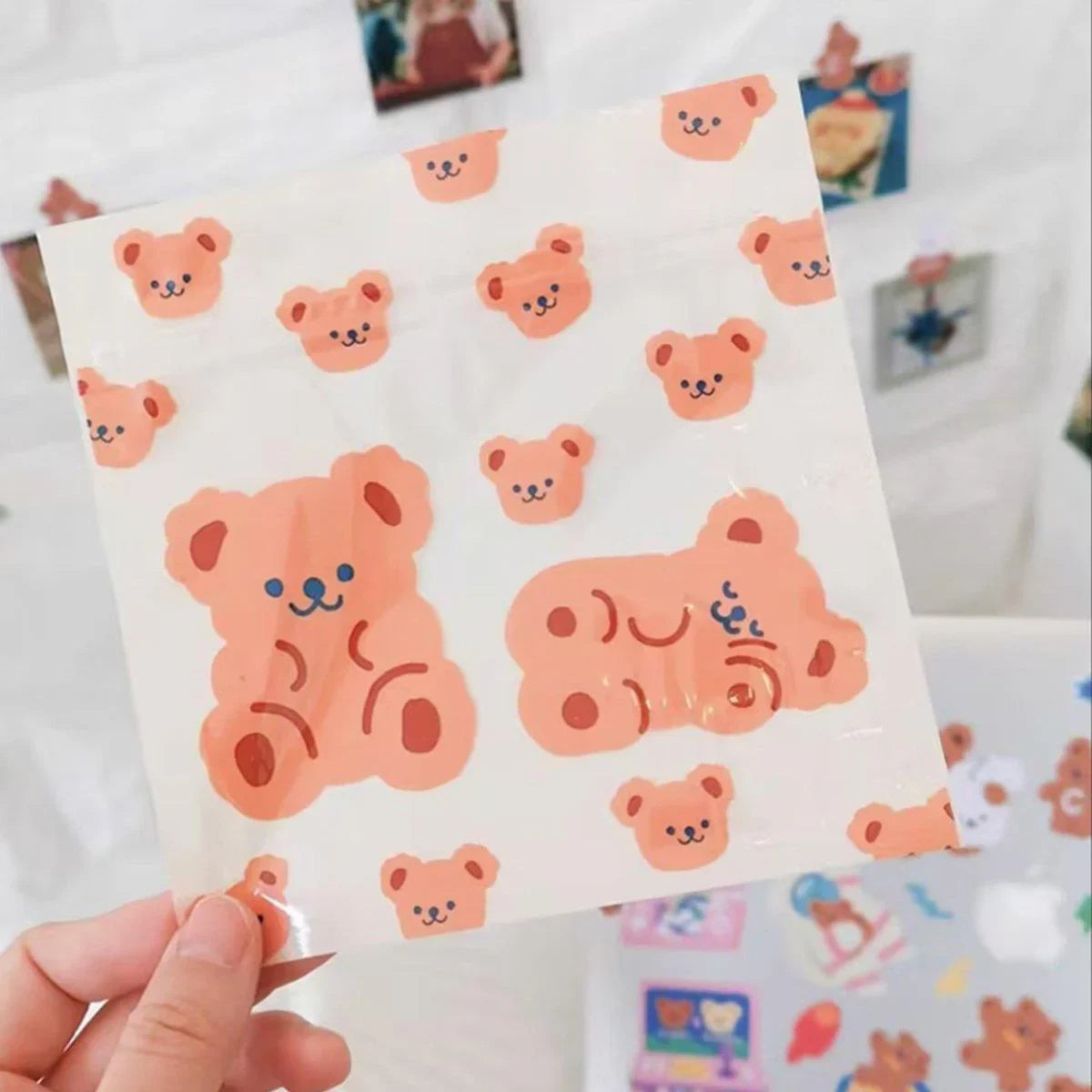 These cute cartoon Ziplock bags are perfect for keeping your snacks, candies, and cookies fresh and secure.