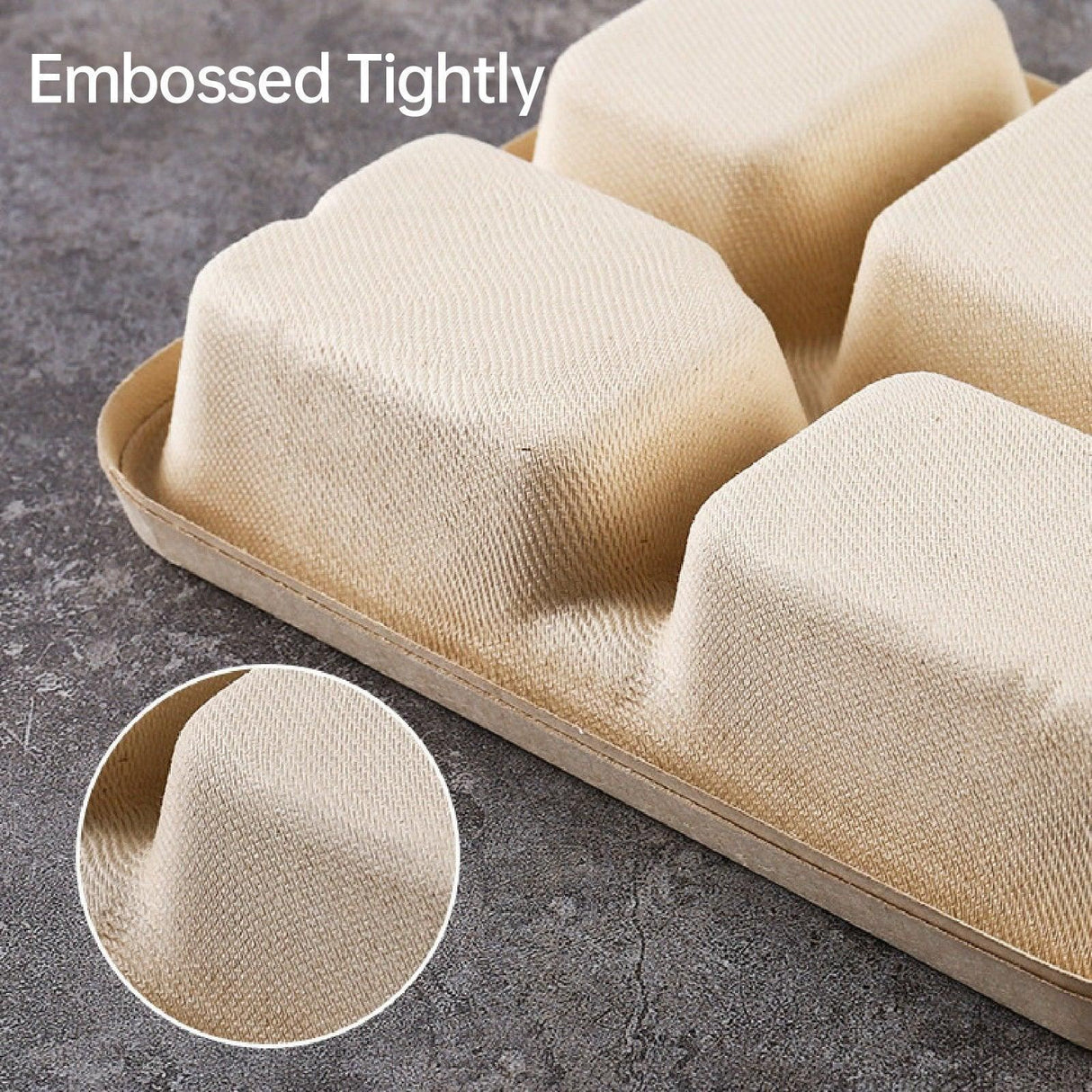 Plant Fibers Takeaway Containers Boxes 25-50pcs