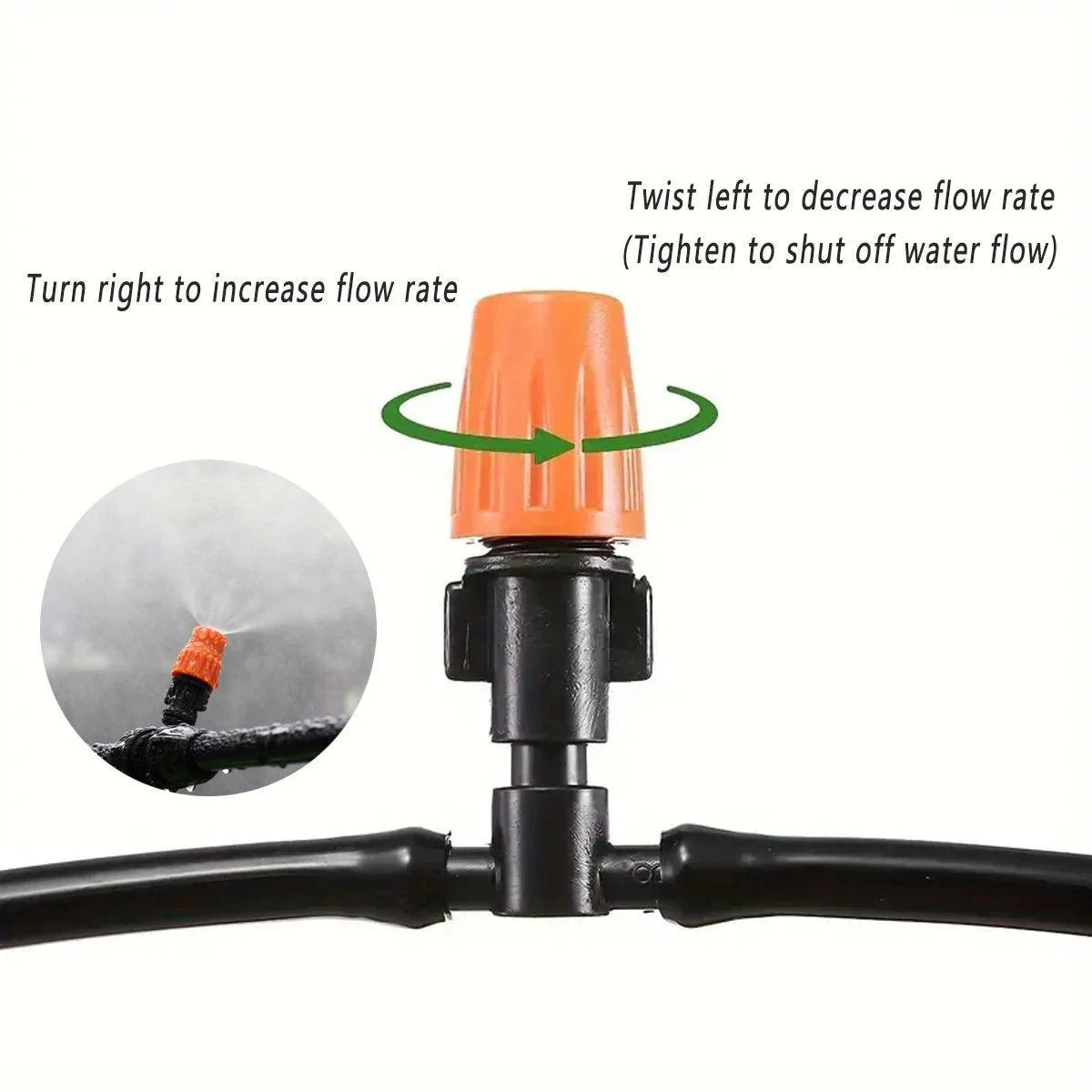 Flower Watering Sprayer Adjustable Sprinkler 5-20PCS