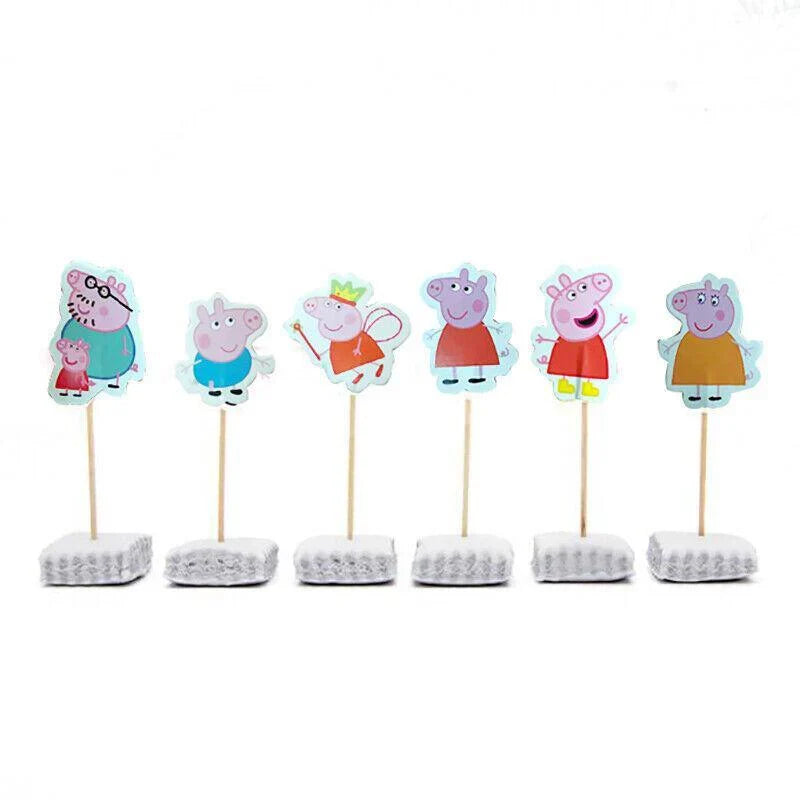 Cupcake Toppers Set 24PCS