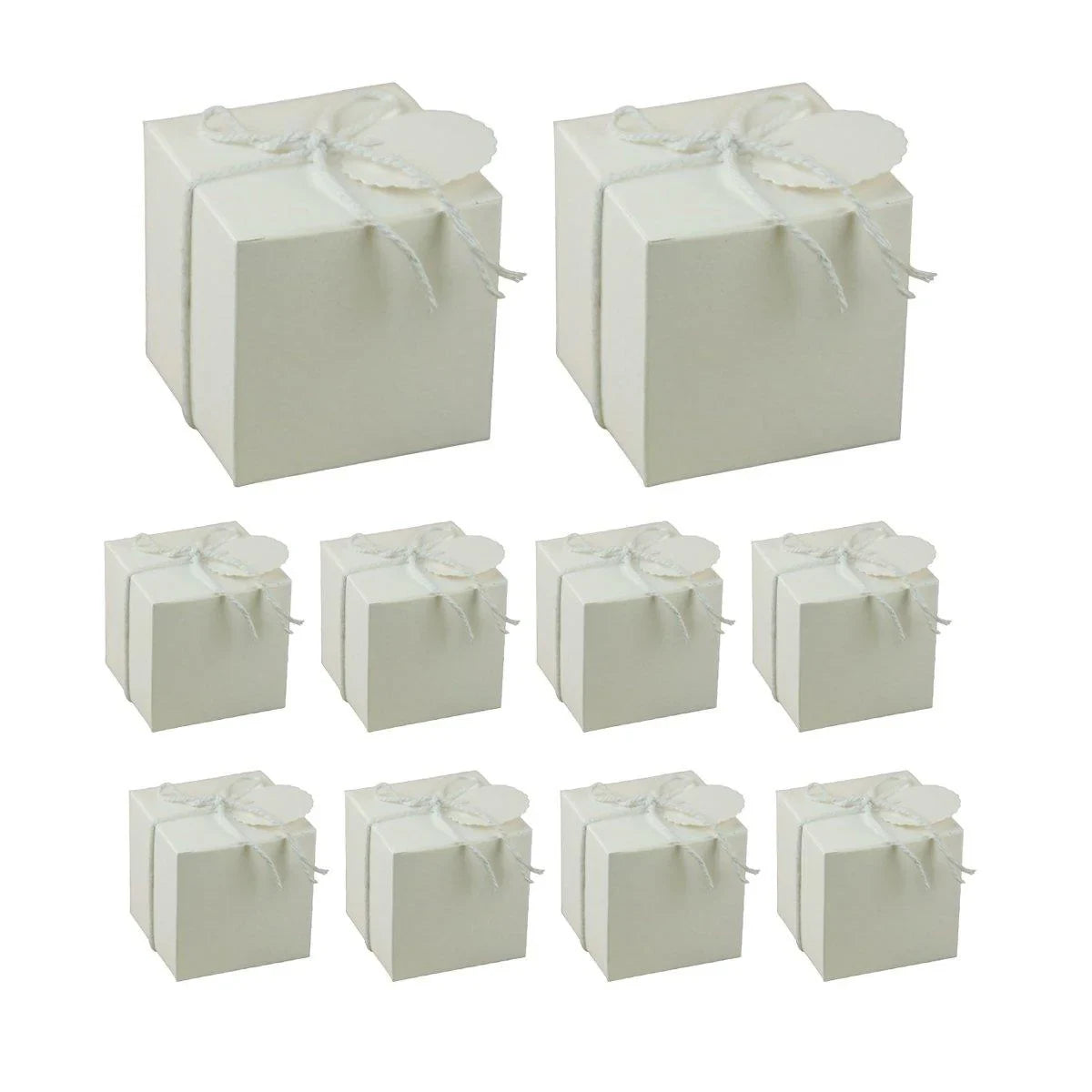 Kraft Paper Favour Gift Boxes 100PCS