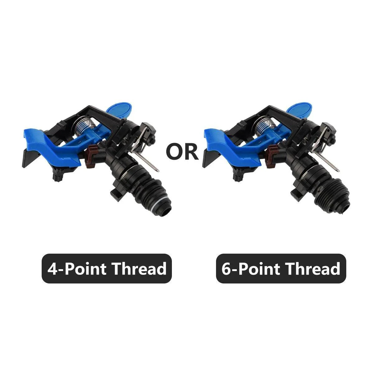 Agricultural Irrigation Lawn Rotating Sprinkler Heads 6Colours 1PCS