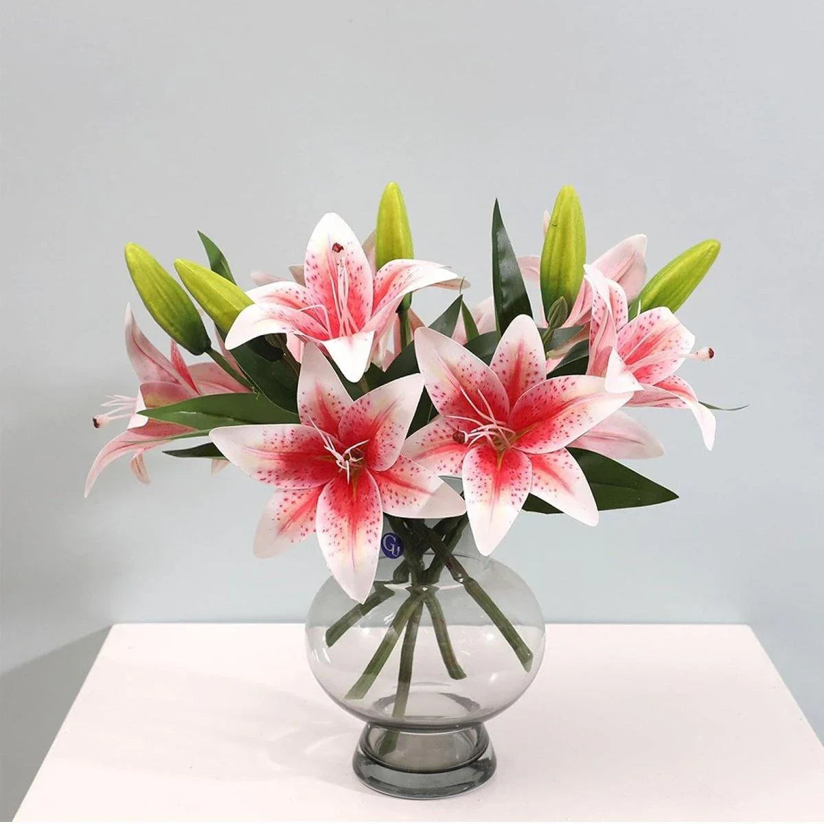 2PCS Artificial Flowers Lily