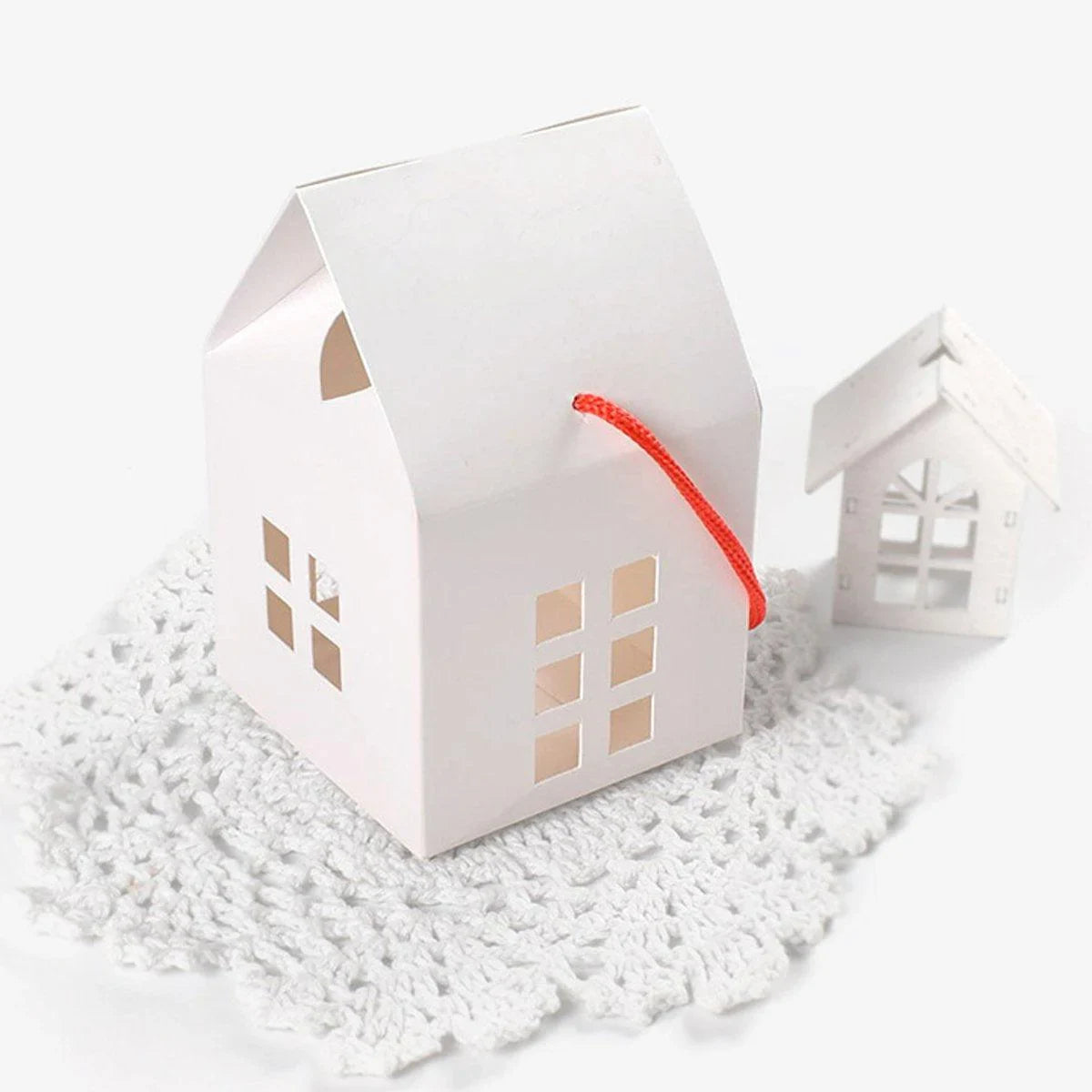 25PCS Cookie Candy Box Paper Gift Packing