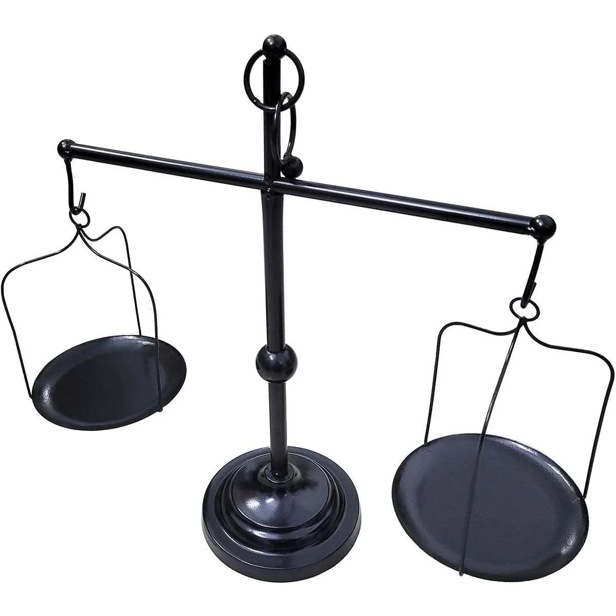 Black iron Balance Scale Candlestick 1PC