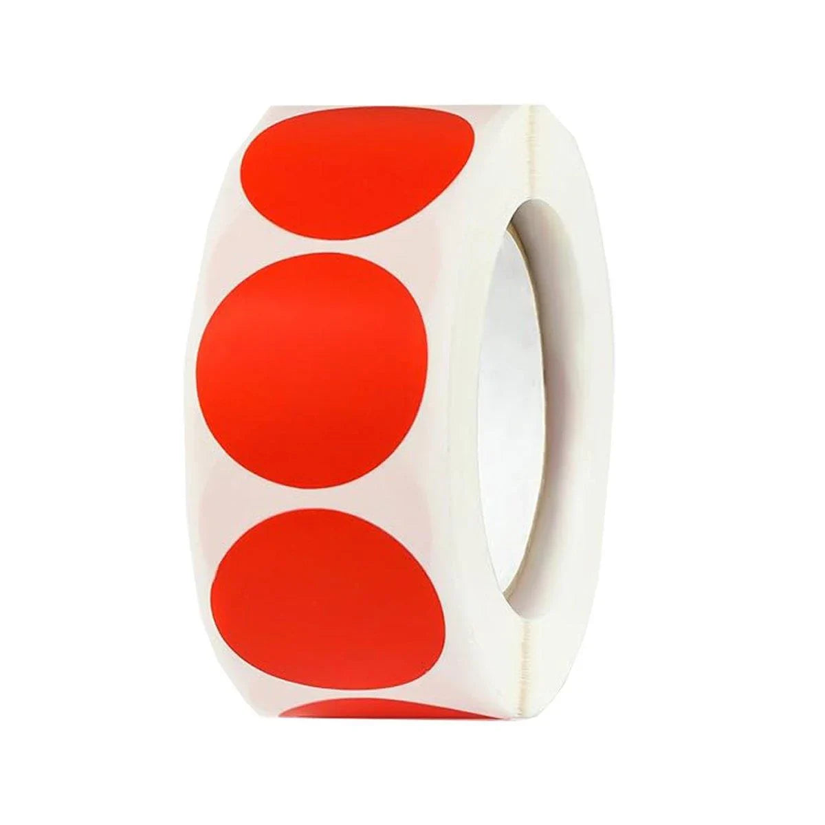 Colored Round Seal Stickers 8 Rolls