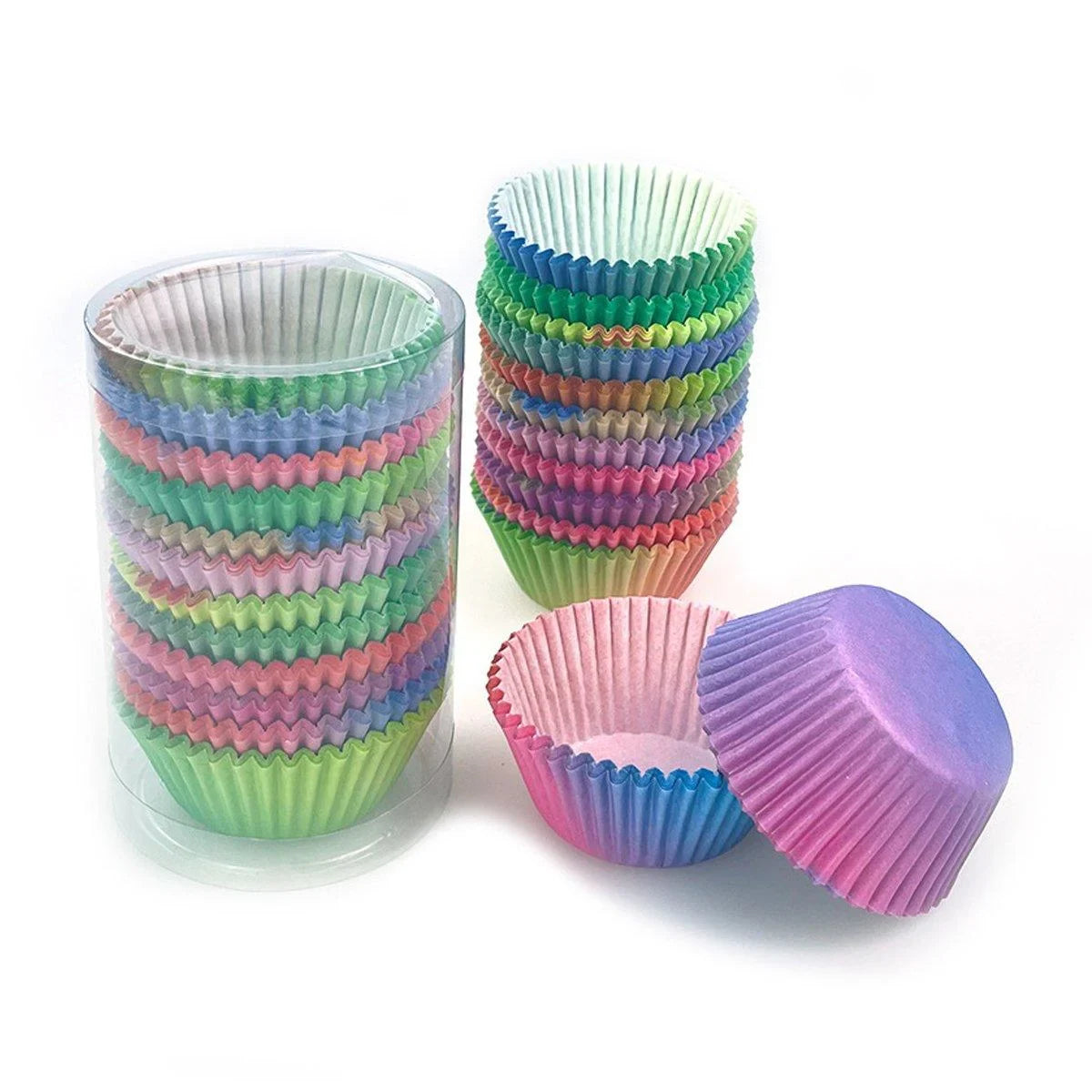 Gradient Cupcake Inserts Cupcake Moulds 300PCS