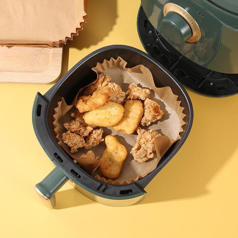 50-200PCS Disposable Square Air Fryer Paper
