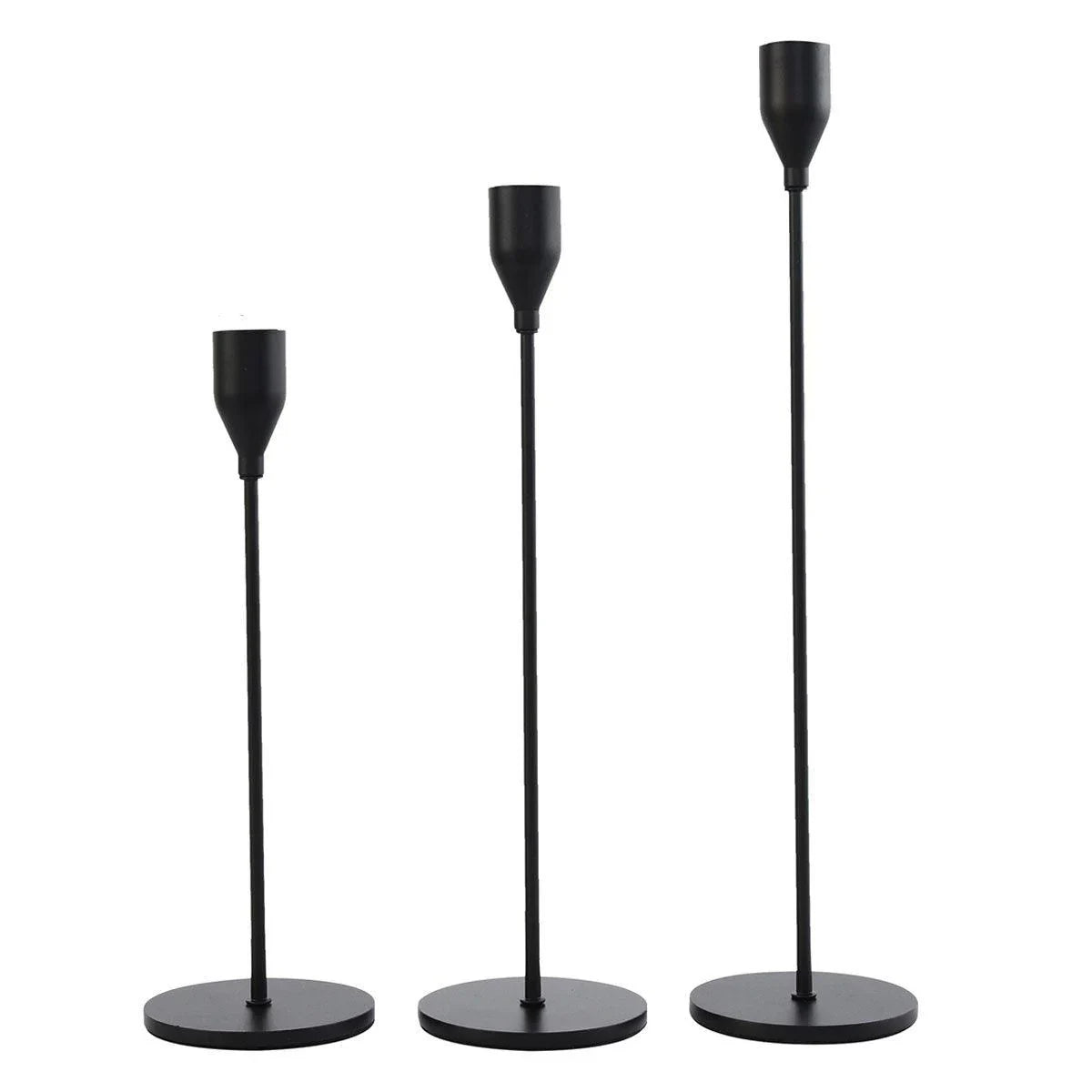 Candle Holder Decoration Crafts 4Colours 3PCS