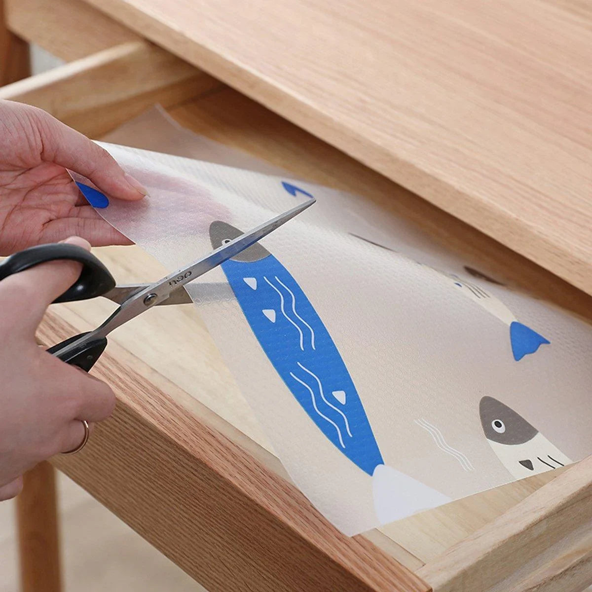 Grease-Proof Household Drawer Liner PVC 1 Roll