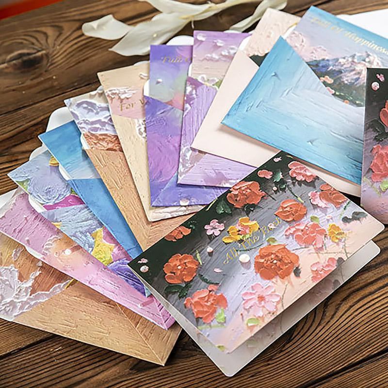 Card Stock Post Card Mini Envelope Set 30PCS