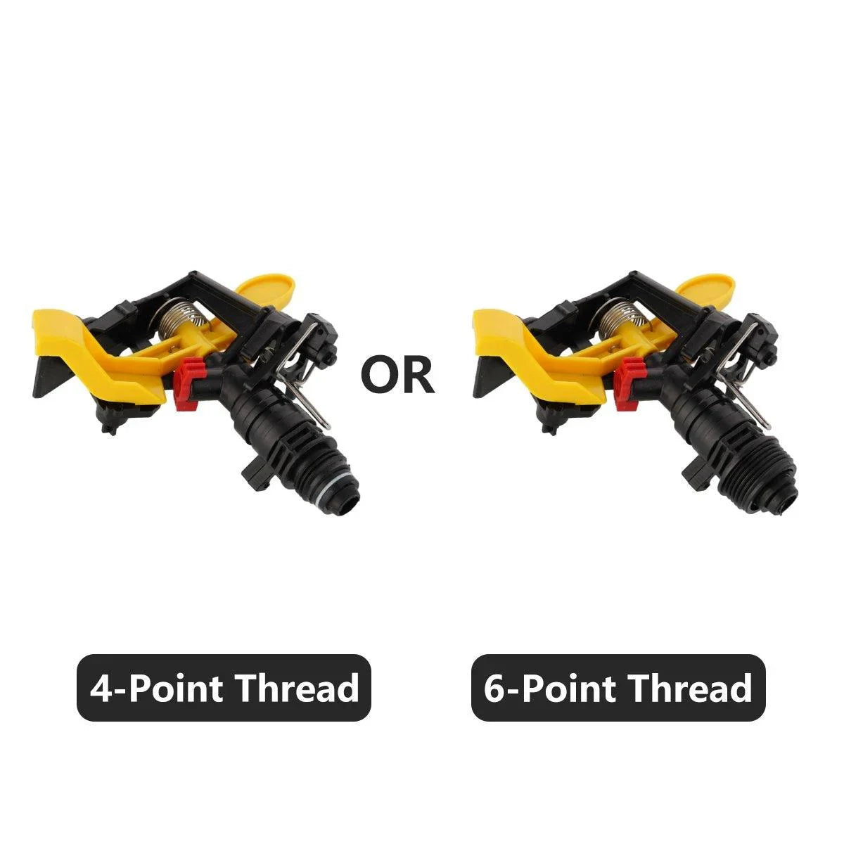 Agricultural Irrigation Lawn Rotating Sprinkler Heads 6Colours 1PCS