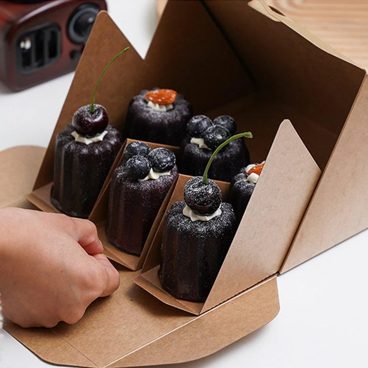 20PCS Cake Box Sandwich Food Packaging