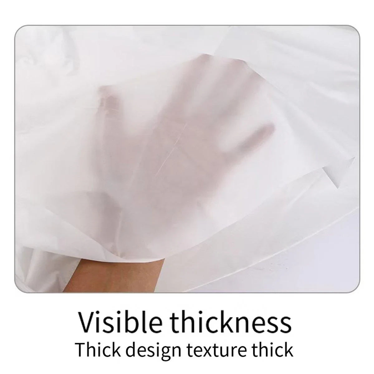 Disposable PEVA Tablecloth Solid Color 10PCS
