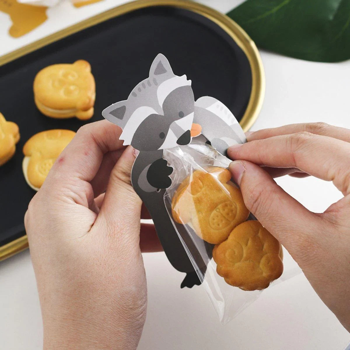 Eco-Friendly Paper Treat Pouches 100PCS