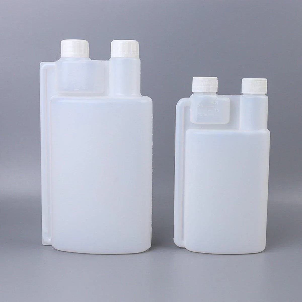 250-1000ml Plastic Twin Chamber Bottle With Tamper Evident Cap