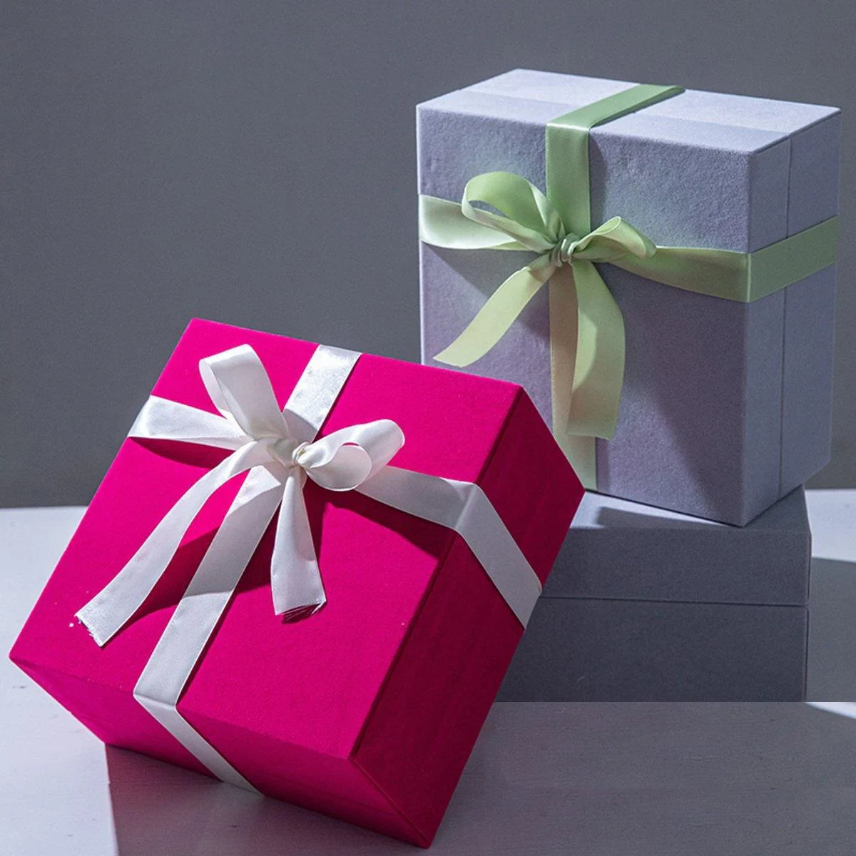 Velvet Wooden Gift Box Luxurious Multi-Colour 1PC