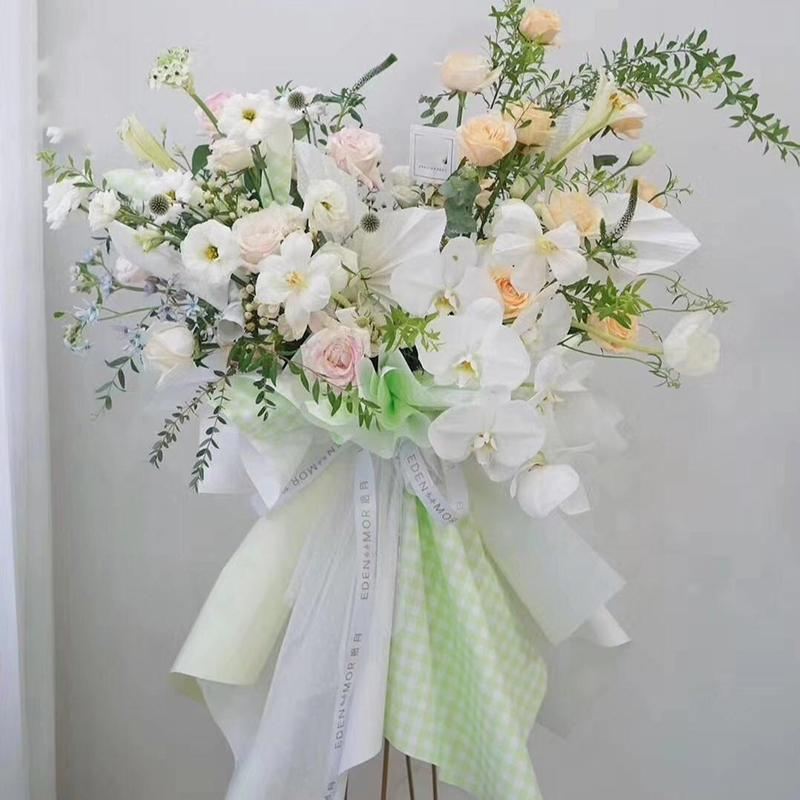 Wrapping Paper Durable Fog Paper Floral Gift 100PCS