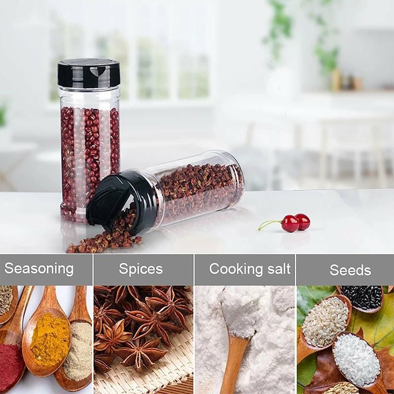 Plastic Spice Bottles 48PCS