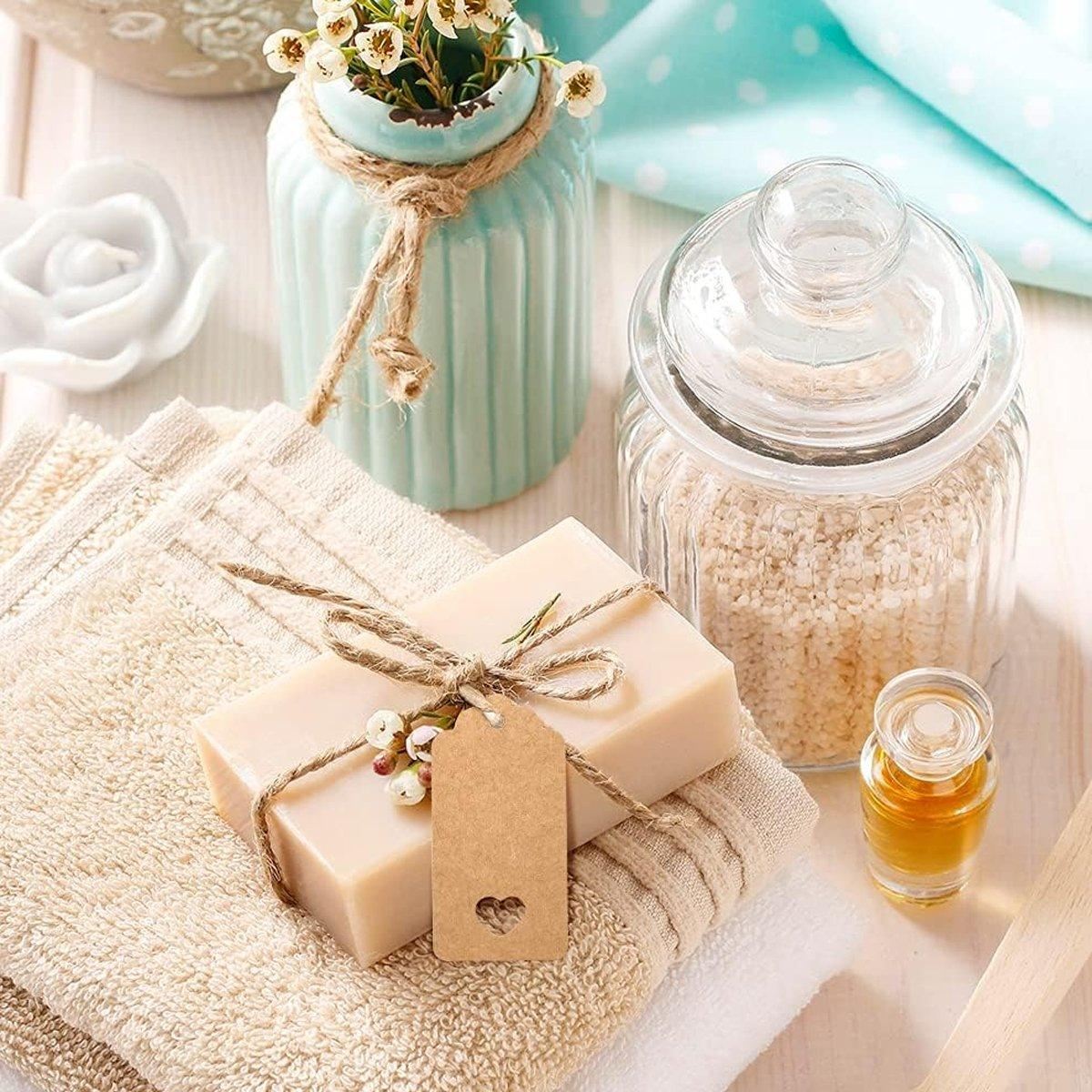 Add a personal and heartfelt touch to your gifts and decorations with these charming Valentine's Day love tags.