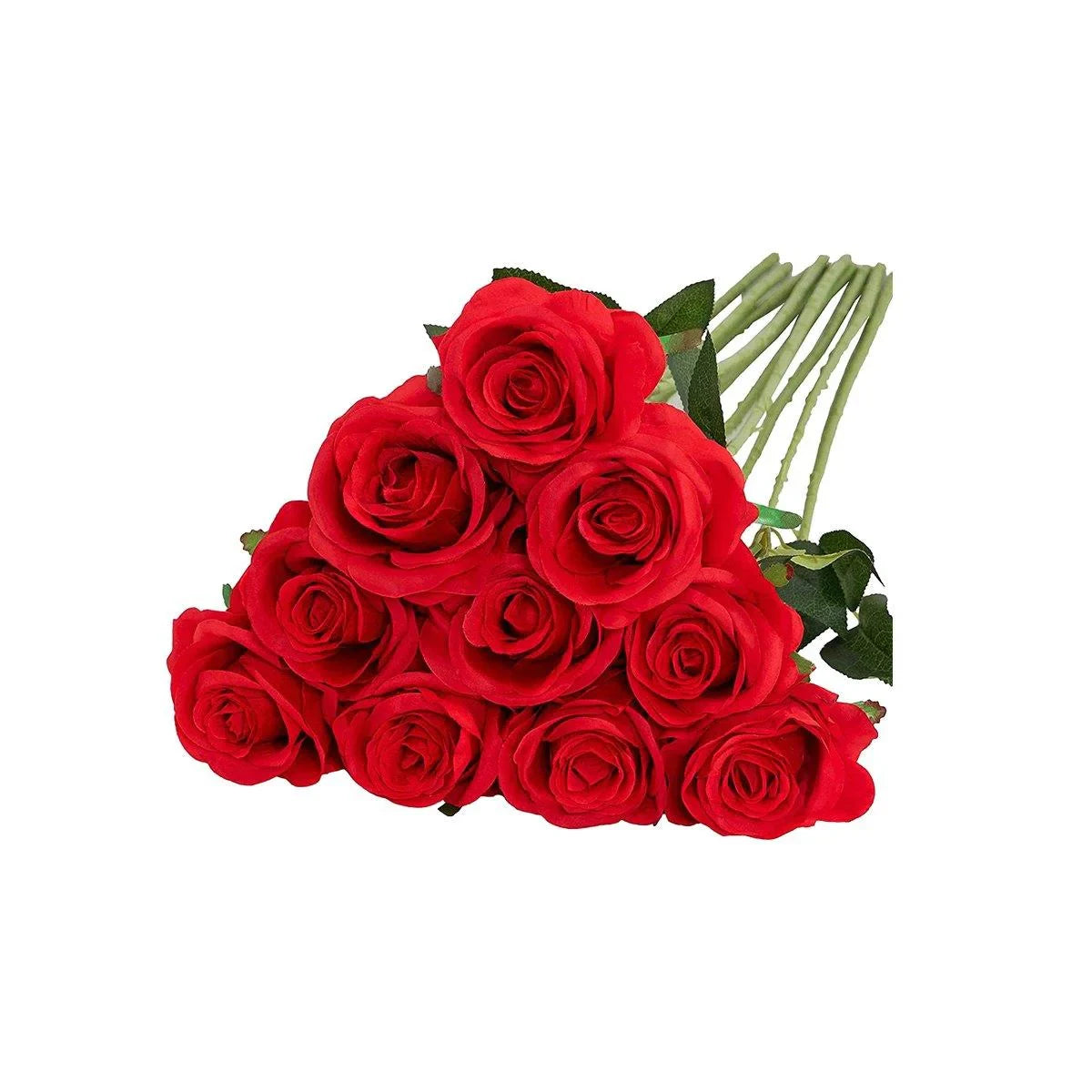 10PCS Artificial Flowers Simulation Rose