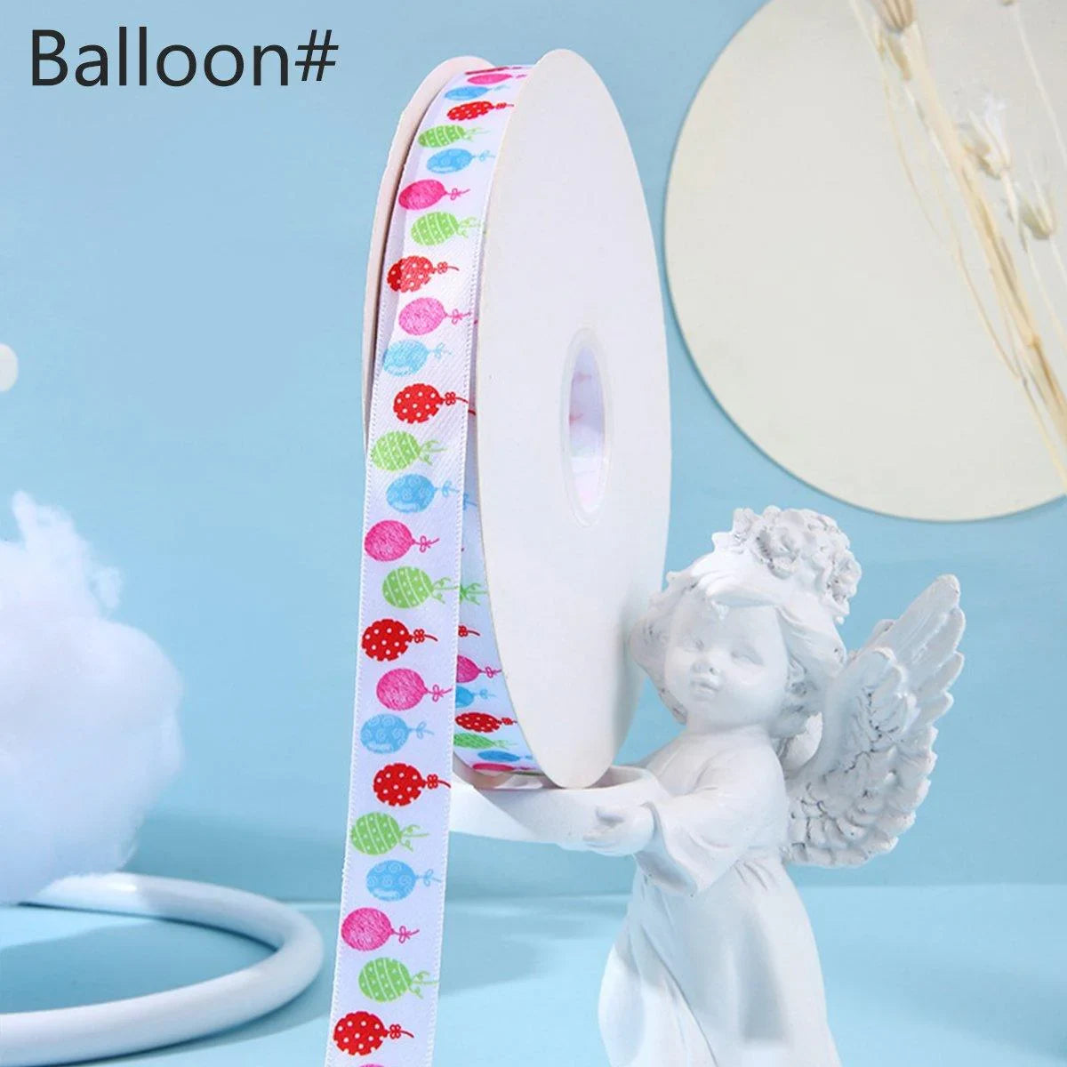 Polyester Happy Birthday Ribbon 100Yard