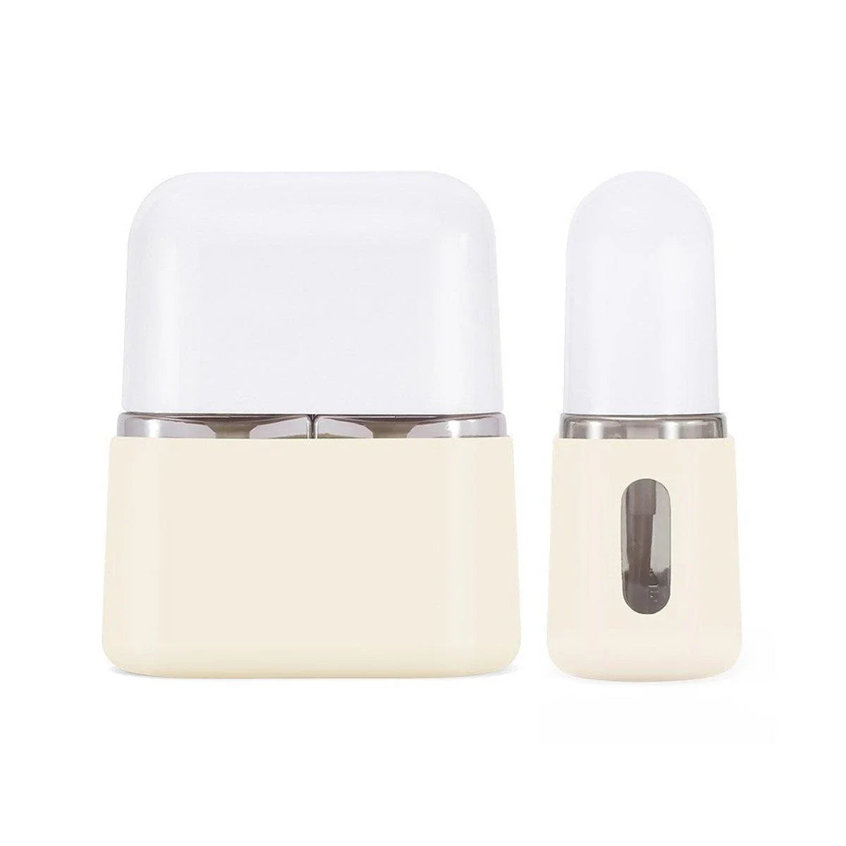 Portable Transparent Plastic Bottling 3 Colors 1Set