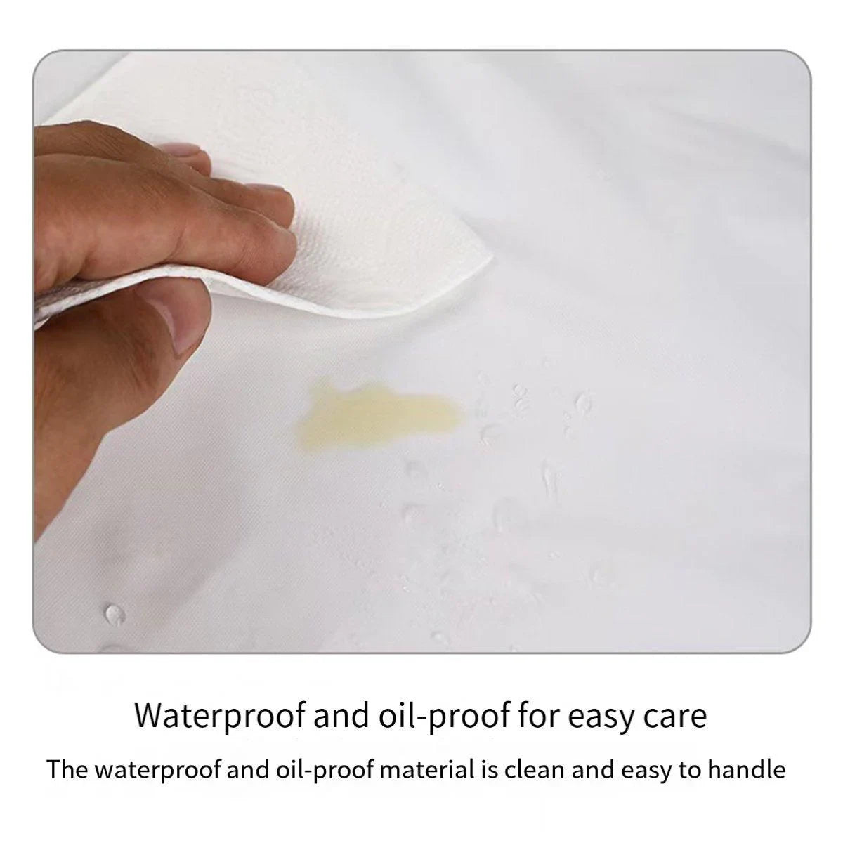 Disposable PEVA Tablecloth Solid Color 10PCS