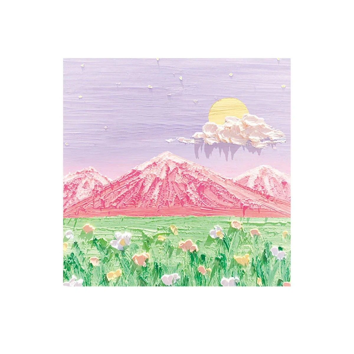 800 Sheets Colorful Oil Painting Sticky Notes