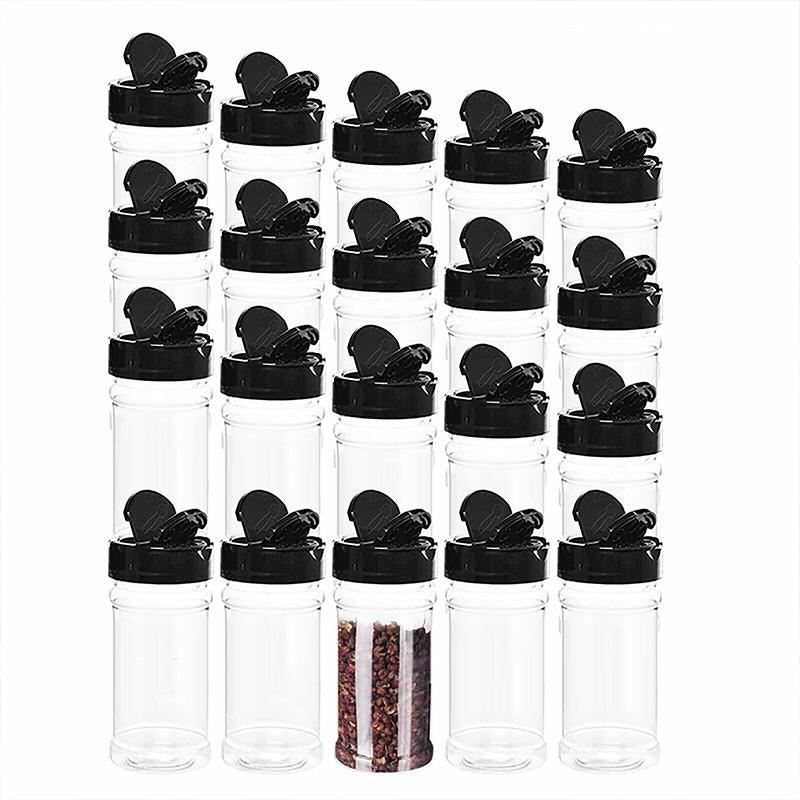 Plastic Spice Bottles 48PCS