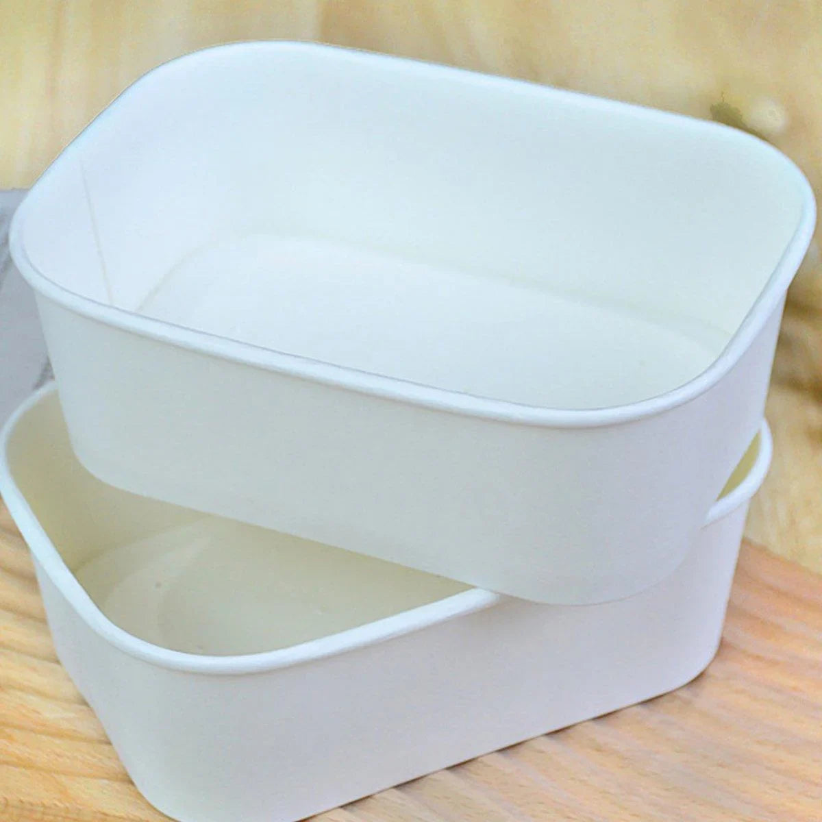 Disposable Resistant Paper Bread Box 100PCS
