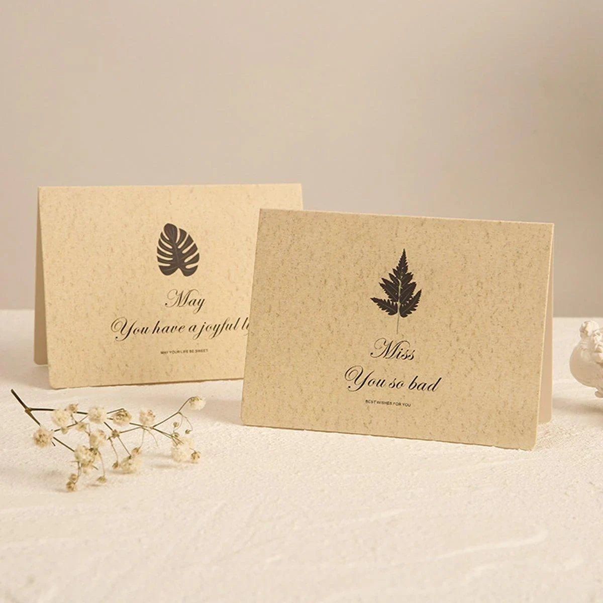6 PCS Retro Greeting Cards With Envelopes