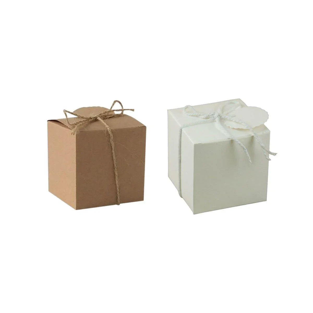 Kraft Paper Favour Gift Boxes 100PCS