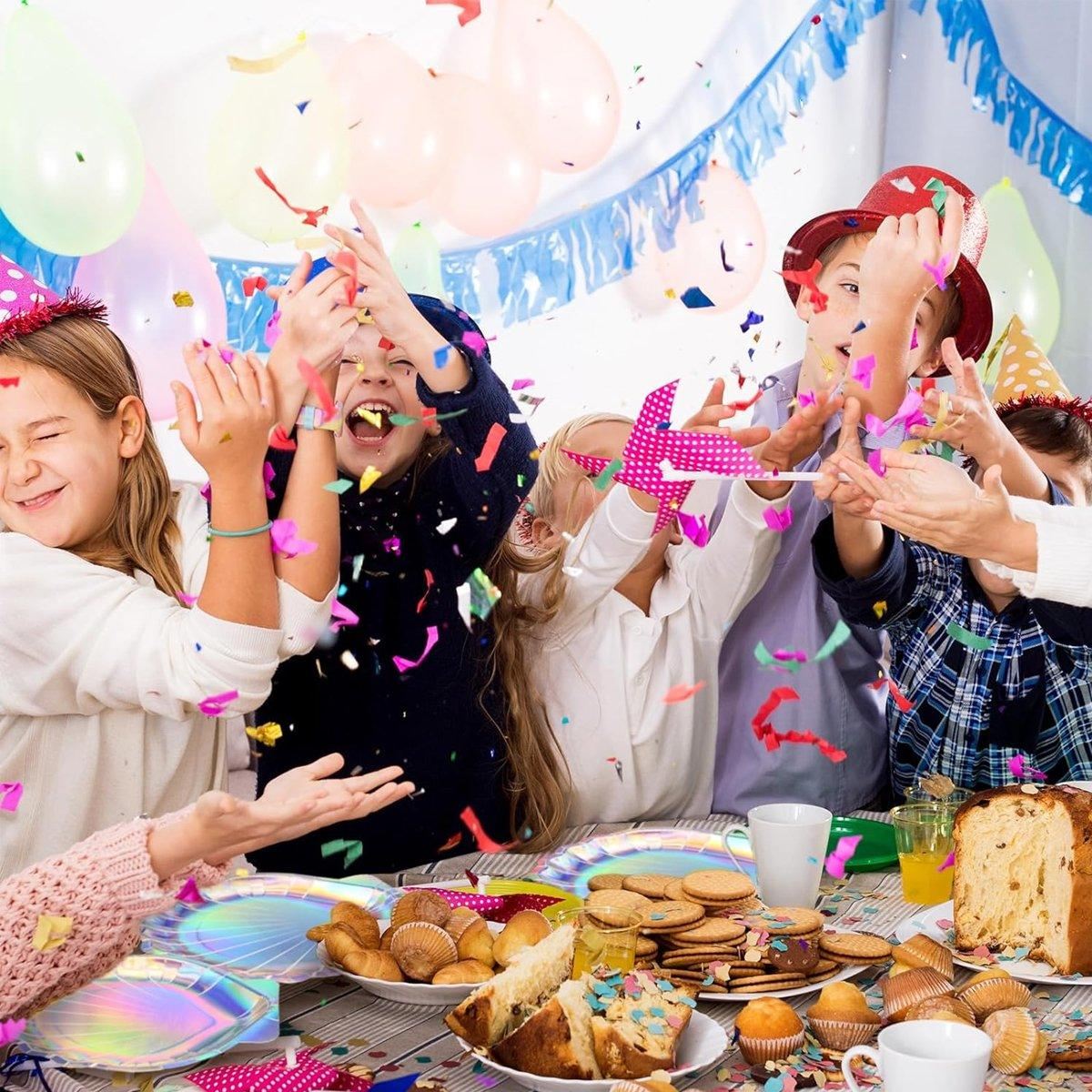 High-Quality Shell-shaped Paper Plates 100 Pack