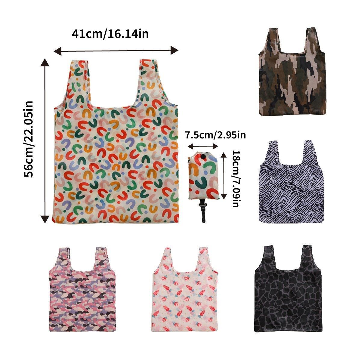 Reusable Eco-Friendly Grocery Bag Shopping Tote 1PC