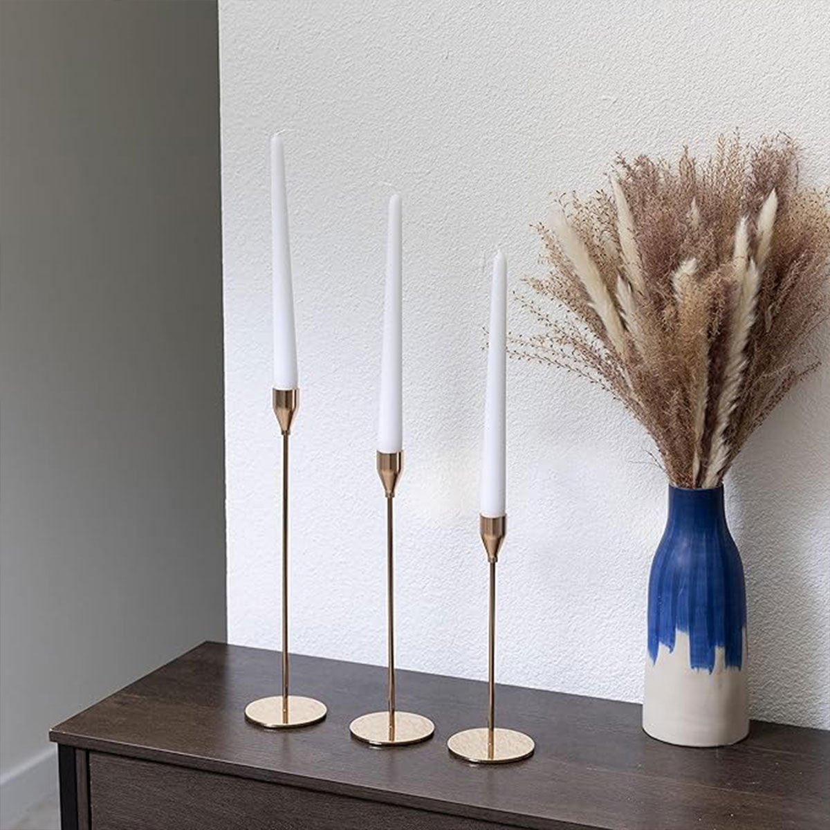 Candle Holder Decoration Crafts 4Colours 3PCS