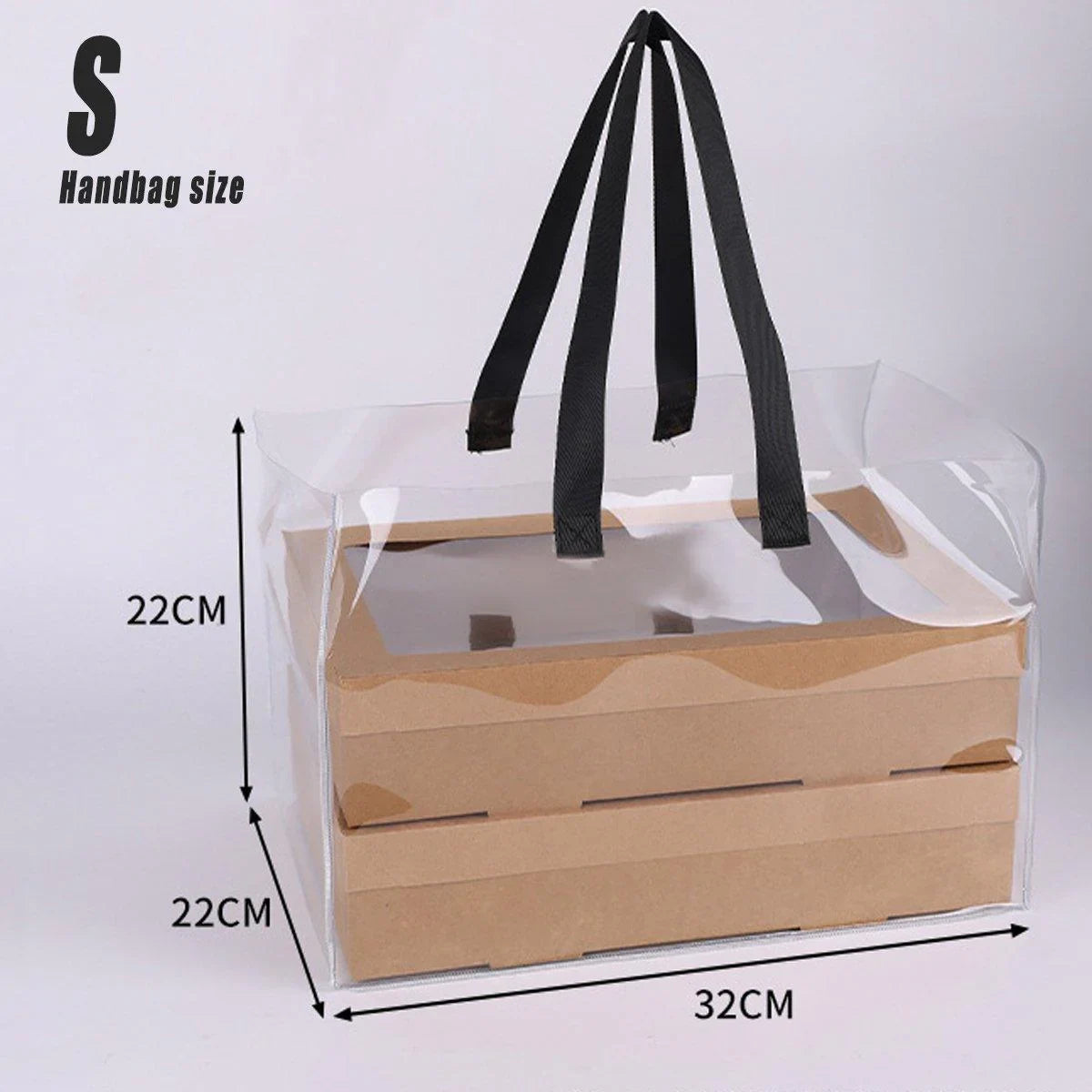 Grazing Boxes Kraft Paper with Clear Window 10PCS