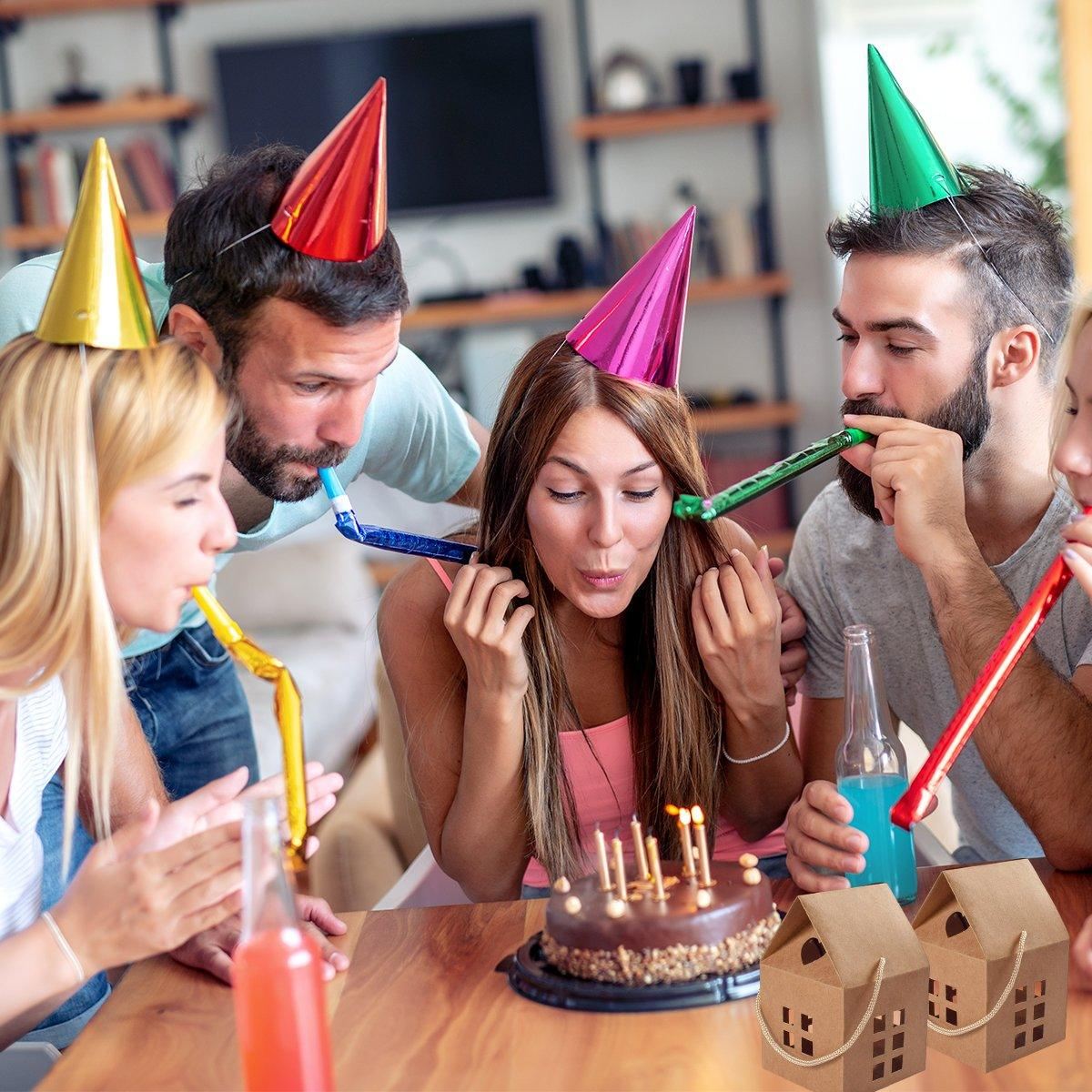 25PCS Cookie Candy Box Paper Gift Packing