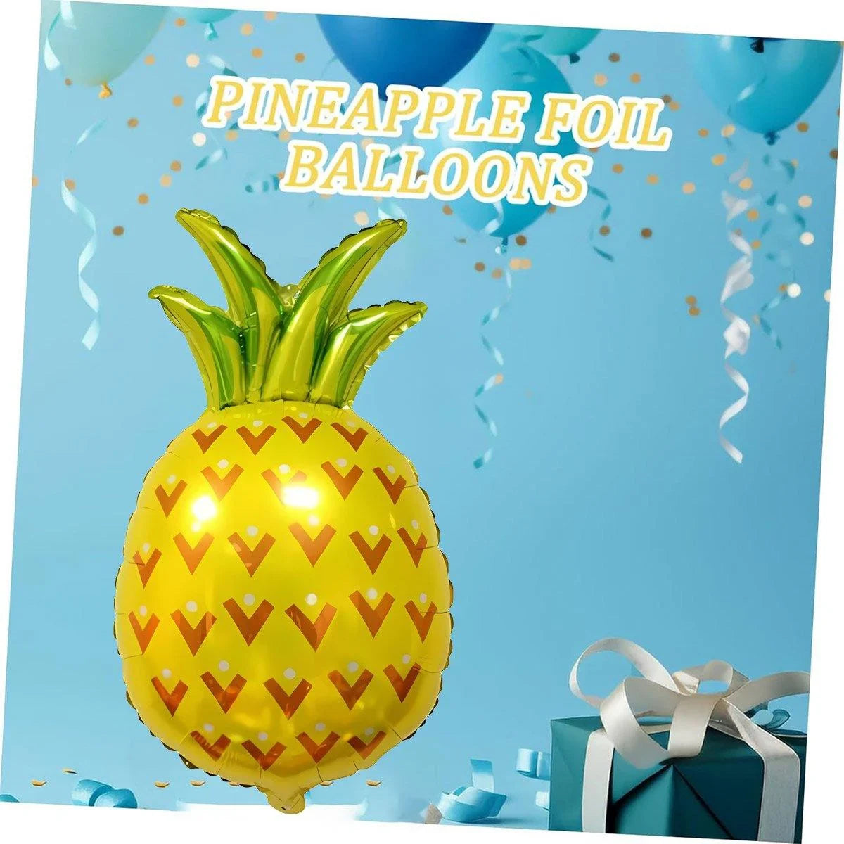 5PCS Pineapple Foil Balloon Party Decoration