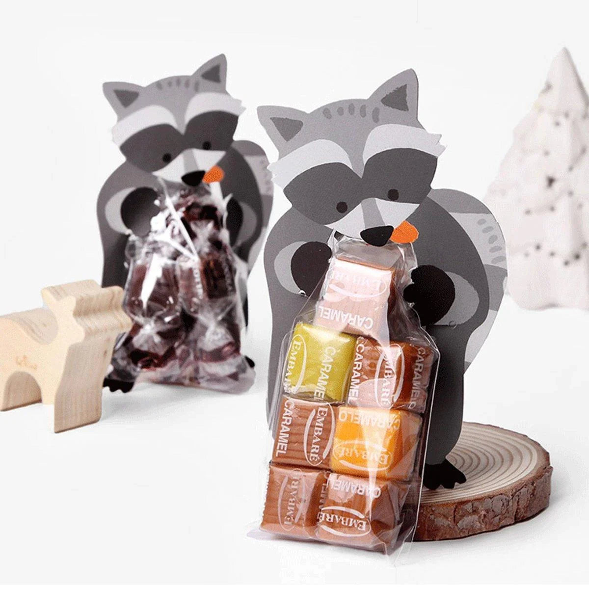 Eco-Friendly Paper Treat Pouches 100PCS