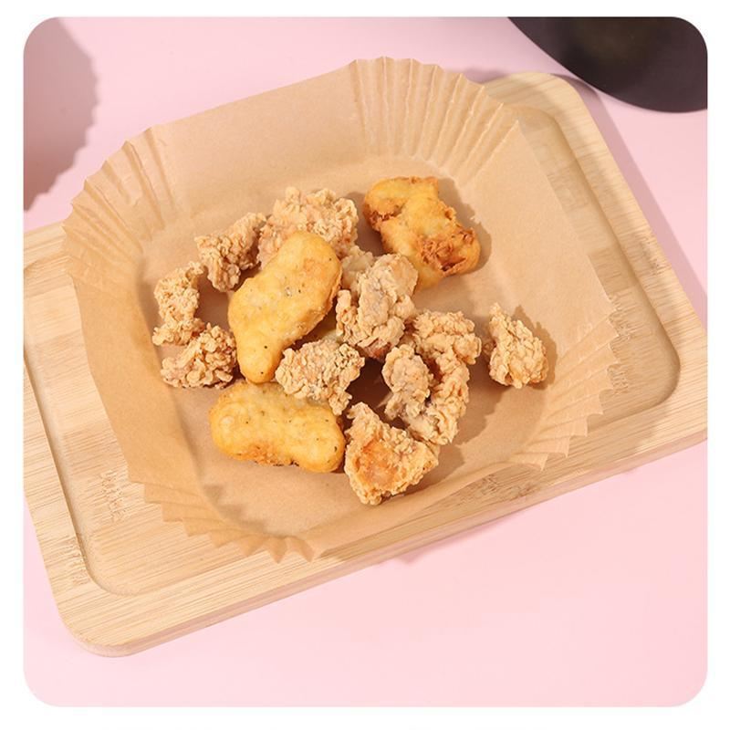 50-200PCS Disposable Square Air Fryer Paper