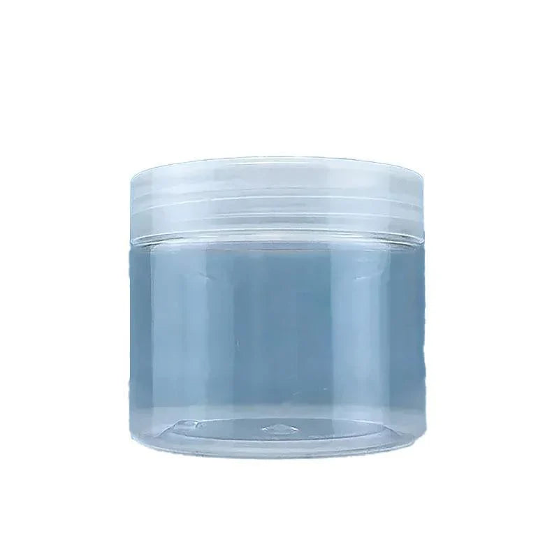 Eco-Friendly PET Clear Plastic Jars for Skincare 10pcs